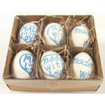 Vajíčko závěs made with LOVE tyrkys 1 ks – Hledejceny.cz