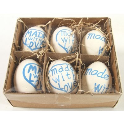 Vajíčko závěs made with LOVE tyrkys 1 ks – Hledejceny.cz