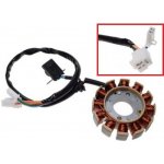 stator zapalování 12 cívek/ 2 konektory / 5 kabelů 152QMI-E4 GY6 125-150 EURO 4 | Zboží Auto
