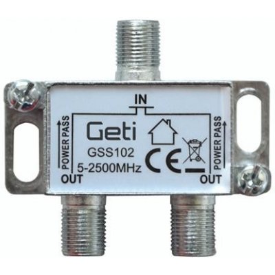 Geti GSS102 anténní rozbočovač F 2 výstupy