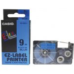 Tonery Náplně Páska Casio XR-9BU1 (Černý tisk/modrý podklad) (9mm) – Hledejceny.cz