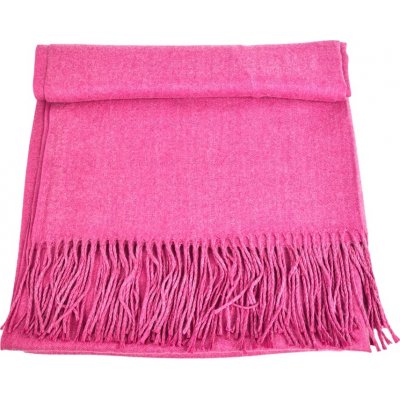 Classic Scarf kašmírová melírovaná růžová šála