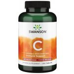 Swanson Vitamin C s postupným uvolňováním + extrakt z šípků 500 mg s postupným uvolňováním 250 tablet – Hledejceny.cz