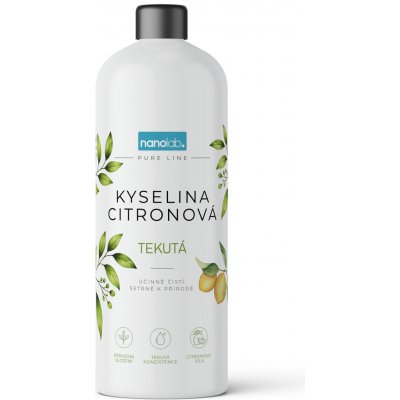 Nanolab Kyselina citronová tekutá 1 l – Zboží Dáma