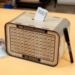 Pokladnička znovupoužitelná - Nápis - Na dovolenou – Zboží Dáma