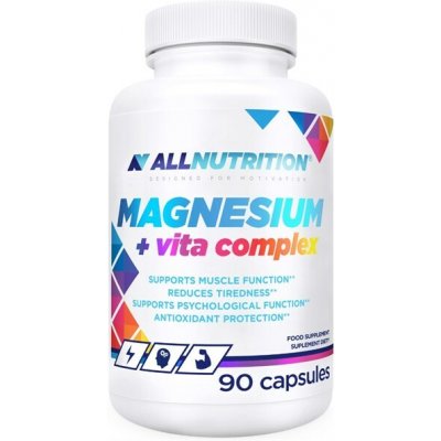 Allnutrition Magnesium + Vita Complex 90 kapslí – Hledejceny.cz