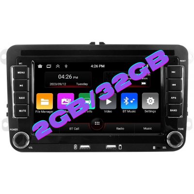 Mekede DZ7 2/32GB Škoda Octavia 2 – Zboží Mobilmania