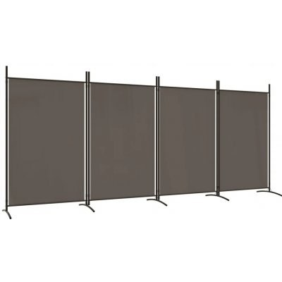 VidaXL Paraván 4-panelový vícebarevný 346 x 180 cm – Zboží Dáma