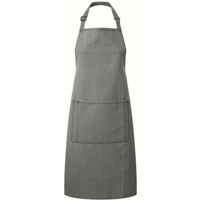Premier Workwear Keprová pracovní zástěra s kapsou z kolekce Colours Collection šedá střední denim Pantone Cool Gray 10C 72x86cm PW154 – Hledejceny.cz