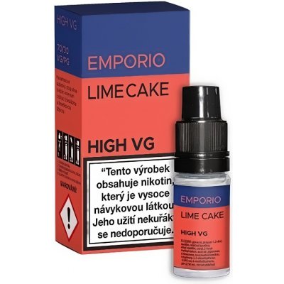 Emporio High VG Lime Cake 10 ml 1,5 mg – Zboží Mobilmania