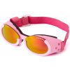 Autovýbava Doggles sluneční a ochranné brýle pro psy pink mirror S