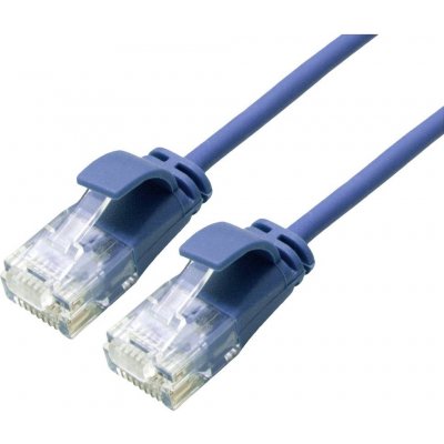 Roline 21.15.3947 RJ45, CAT 6A U/UTP, 5m, modrý – Zboží Mobilmania