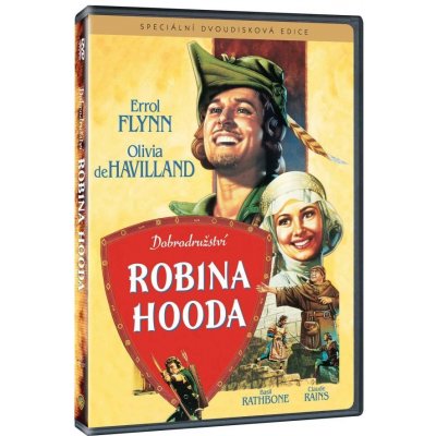 Dobrodružství Robina Hooda 1938 2DVD – Zboží Mobilmania