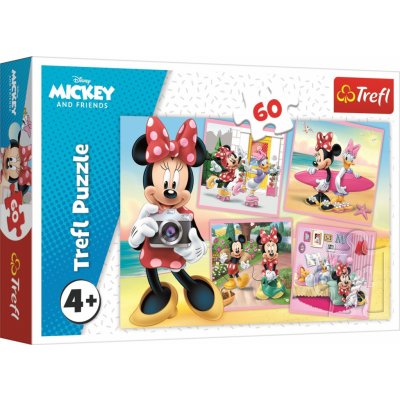 TREFL Půvabná Minnie 60 dílků – Zboží Mobilmania