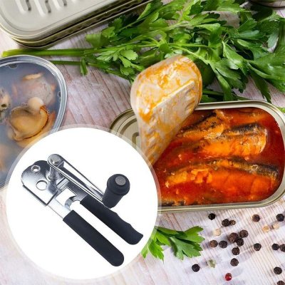 Kovový otvírák na konzervy s kličkou – Sleviste.cz