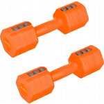 HMS Činky potažené pogumované nastavitelné 2 x 2,5 kg – Hledejceny.cz