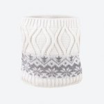 Dětský pletený nákrčník Kama s Merinem SB15 bílá – Sleviste.cz