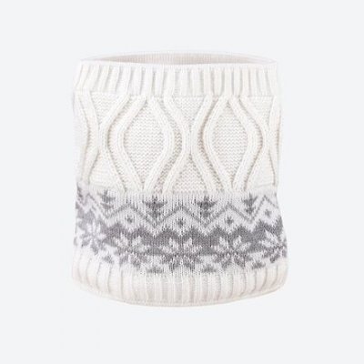 Dětský pletený nákrčník Kama s Merinem SB15 bílá – Sleviste.cz