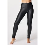 Pieces Legíny Pieces Shine Fleece černé – Zboží Dáma