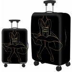 Lamer Marylin černý L 67 x 45 x 26 cm – Zboží Dáma