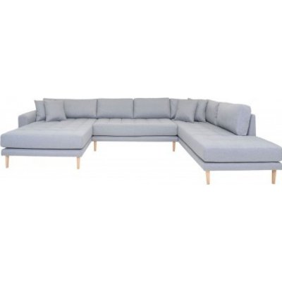 House Nordic LIDO do U otevřená 220 cm světle šedá levá – Zboží Mobilmania
