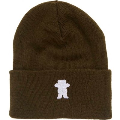 Grizzly kulich Og Bear Embroidered Beanie Olve