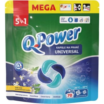 Q-Power prací kapsle Universal 5v1 70 PD – Hledejceny.cz