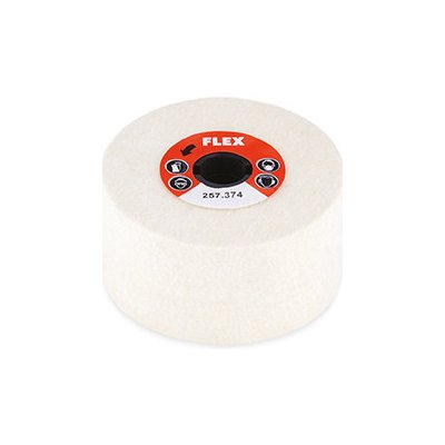 SW-PF 100x50 Leštící válec 100/050/19,0mm, Poli-Filz (plsť), Flex – Zboží Dáma