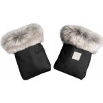 Beztroska Rukavice s kožešinou Black – Zboží Dáma