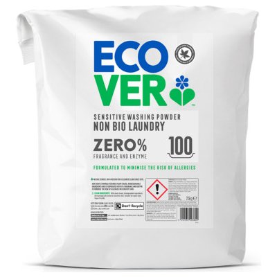 Ecover Zero Universal prací prášek pro alergiky 100 PD 7,5 kg