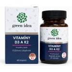 Green idea Vitaminy D3 a K2 60 tobolek – Hledejceny.cz