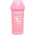 Twistshake láhev s brčkem pastelově zelená 360 ml – Sleviste.cz
