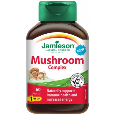 Jamieson Mushroom Complex hub 60 kapslí – Hledejceny.cz