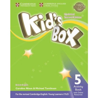 Kid´s Box updated second edition 5 Activity Book with Online Resources – Zbozi.Blesk.cz