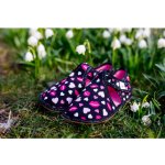 Ef Barefoot dívčí bačkory 385 Gold Hearts – Hledejceny.cz