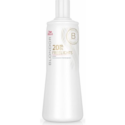 Wella BlondOR Freelights Developer 20 Vol. 6% 1000 ml – Hledejceny.cz