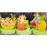 Flamigni dekorativní dřevěná figurka paní s bonbony z ovocného želé 90 g – Zbozi.Blesk.cz