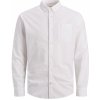 Pánská Košile Jack&Jones Plus pánská košile JJEOXFORD slim fit 12190444 white