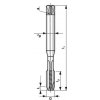 Závitník BUČOVICE TOOLS Závitník strojní s přímou drážkou din 371/c m8 iso2/6h hsse tin (175080)