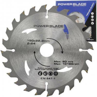 Kotouč pilový s SK plátky (vidiový), 150x24Tx22,2mm MAR-POL M08911 – Sleviste.cz