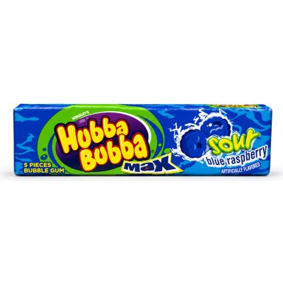 Hubba Bubba Max Sour Blue Raspberry 5 ks – Hledejceny.cz