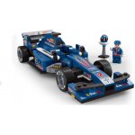 Sluban B0353 Formule F1 Racing Car Modrá 257 ks – Hledejceny.cz