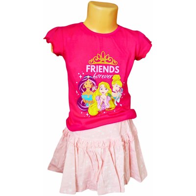 Sun City dívčí letní set Princezny se sukní Bílorůžová – Zboží Dáma