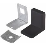 Walteco Rektifikační kování Bystrica, černé, 2 ks 91549 – Hledejceny.cz