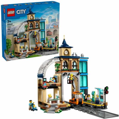 LEGO® City 60469 Hlavní vlakové nádraží – Zboží Dáma