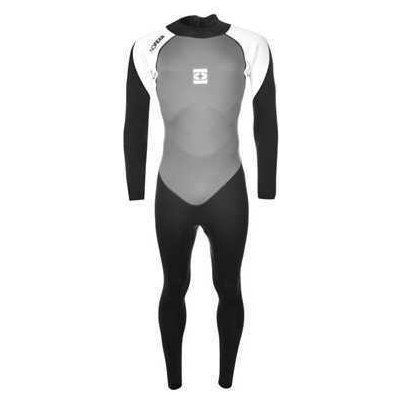 No Fear Wetsuit Full Mens Black/Cha/White