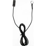 VNT electronics s.r.o. Kabel černý zemnící k Monitoru MX10, pro elektrický ohradník - 300 cm – Zbozi.Blesk.cz