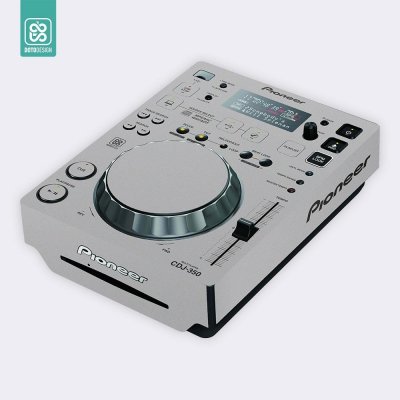 Doto Design Skin CDJ 350 FULL COLORS Nardo Grey – Zboží Živě