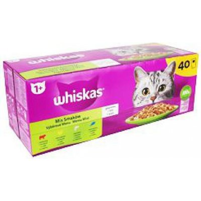 Whiskas Core drůbeží výběr v želé 40 x 85 g – Zbozi.Blesk.cz