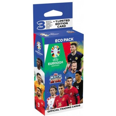 Topps EURO 2024 Match Attax Eco Pack – Zbozi.Blesk.cz